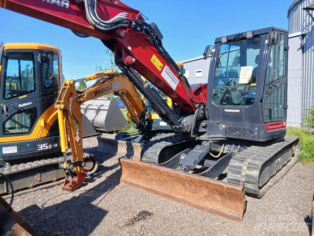 Yanmar Vio 80-1A Vidutinės galios ekskavatoriai 7-12 t