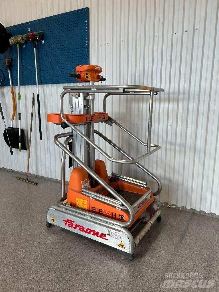 ELEVAH Faraone 40 Vertikalūs stiebiniai keltuvai