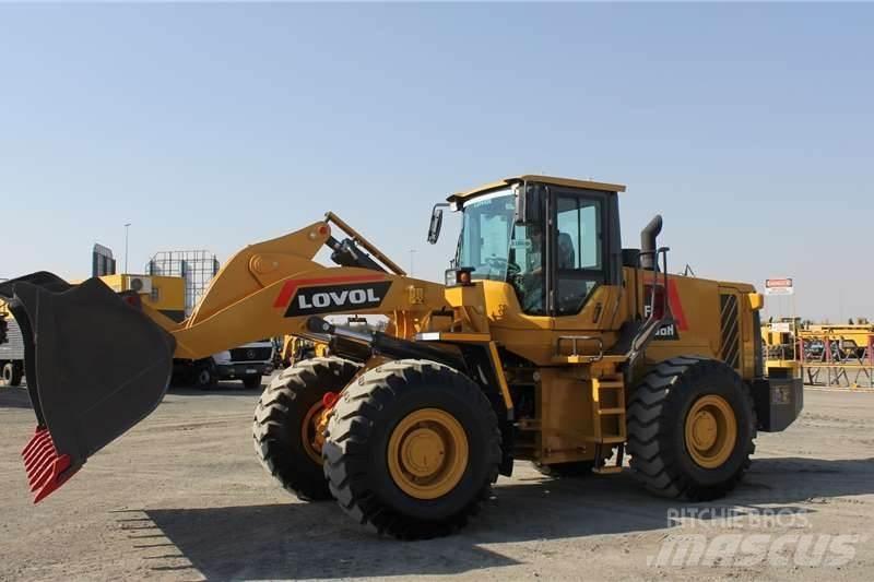 Lovol FL956H Naudoti ratiniai krautuvai