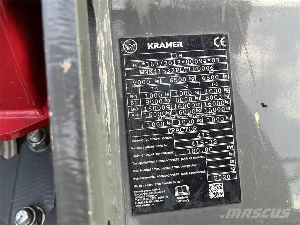 Kramer KT356 Teleskopiniai krautuvai žemės ūkiui