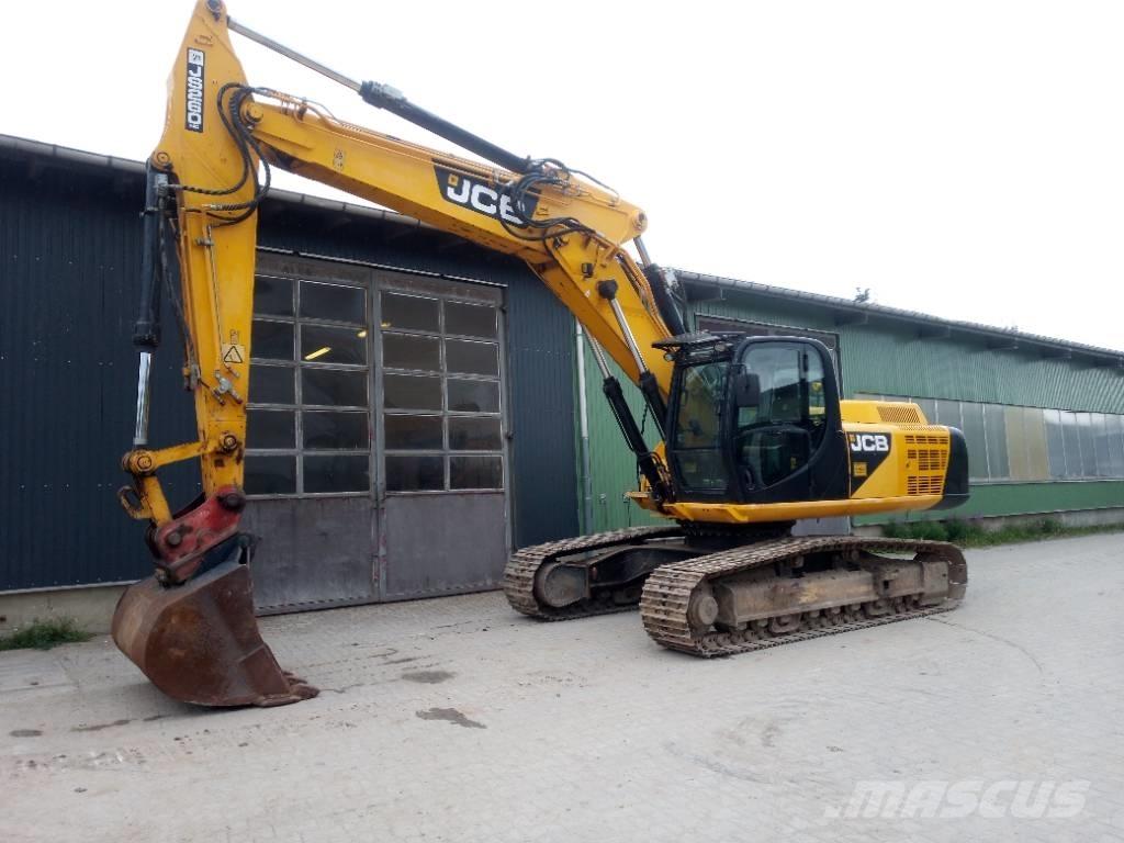 JCB JS260 JS240 Vikšriniai ekskavatoriai