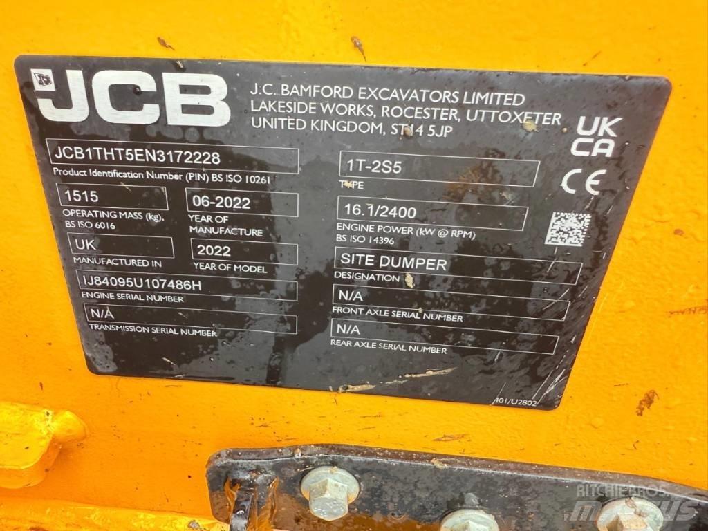 JCB 1 T-2S5 Statybiniai savivarčiai sunkvežimiai