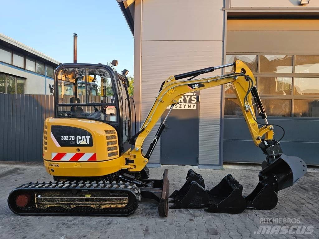 CAT 302.7 D CR Mini ekskavatoriai < 7 t