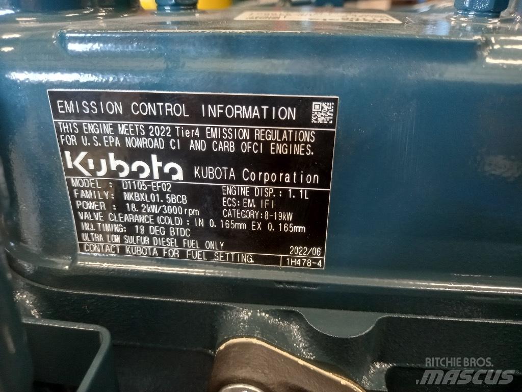 Kubota D 1105 Varikliai
