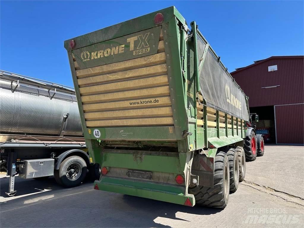 Krone TX 560D Grūdų vežimėliai