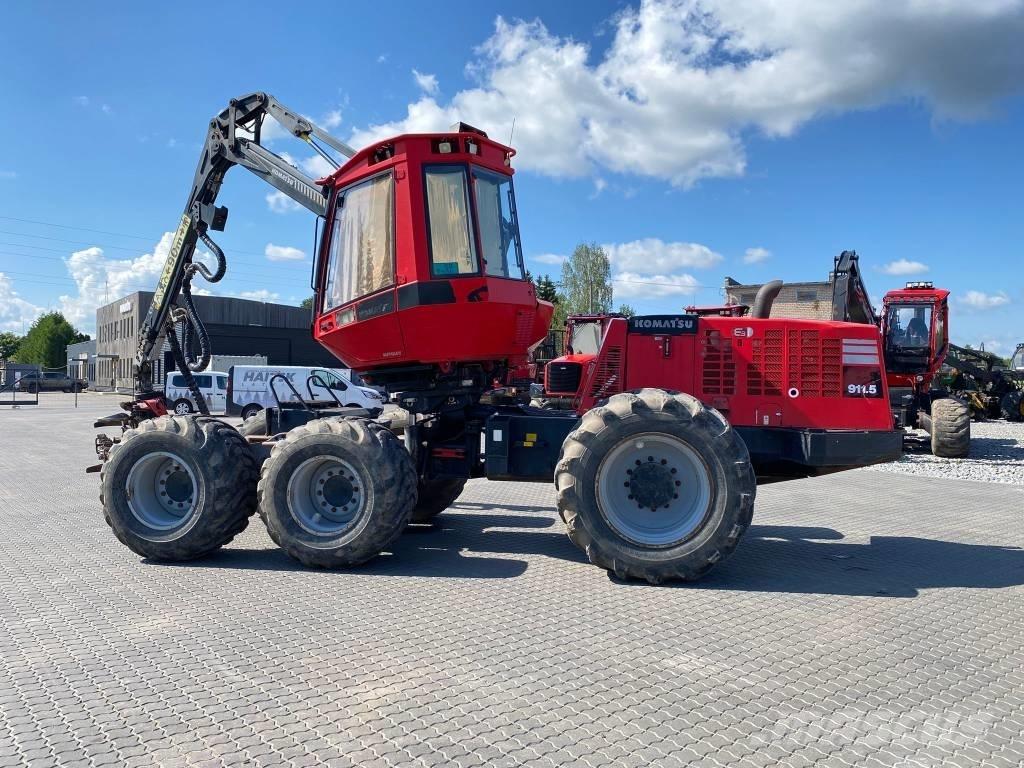 Komatsu 911.5 Miško technika (Harvesteriai)