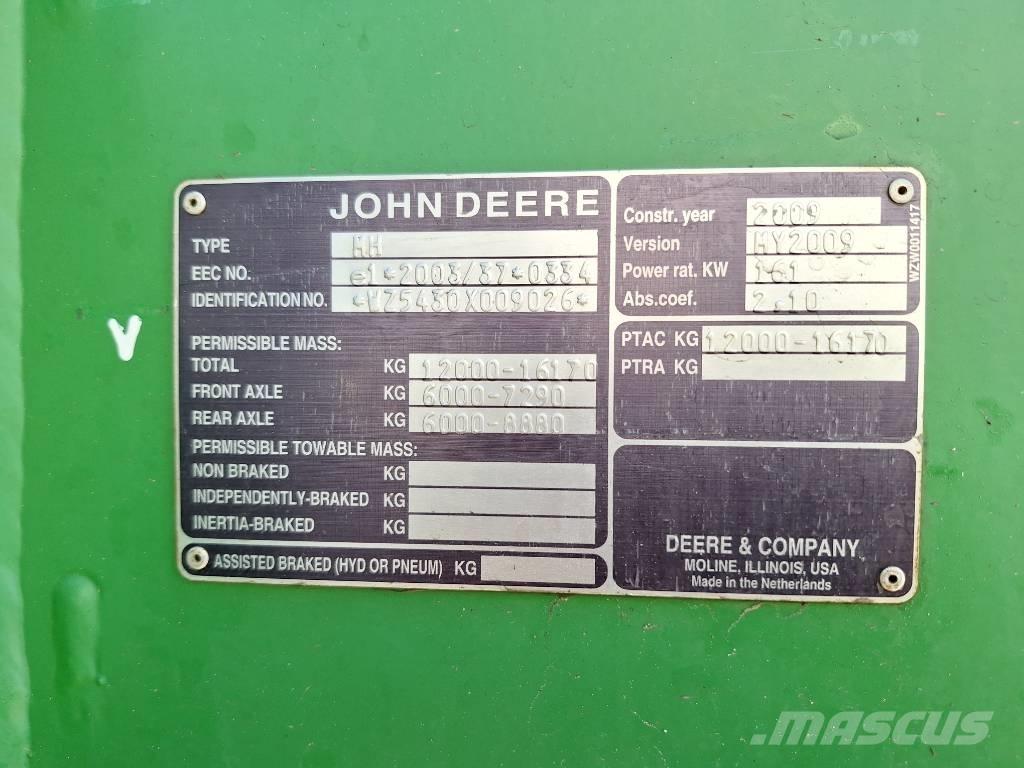 John Deere 5430i Savaeigiai purkštuvai