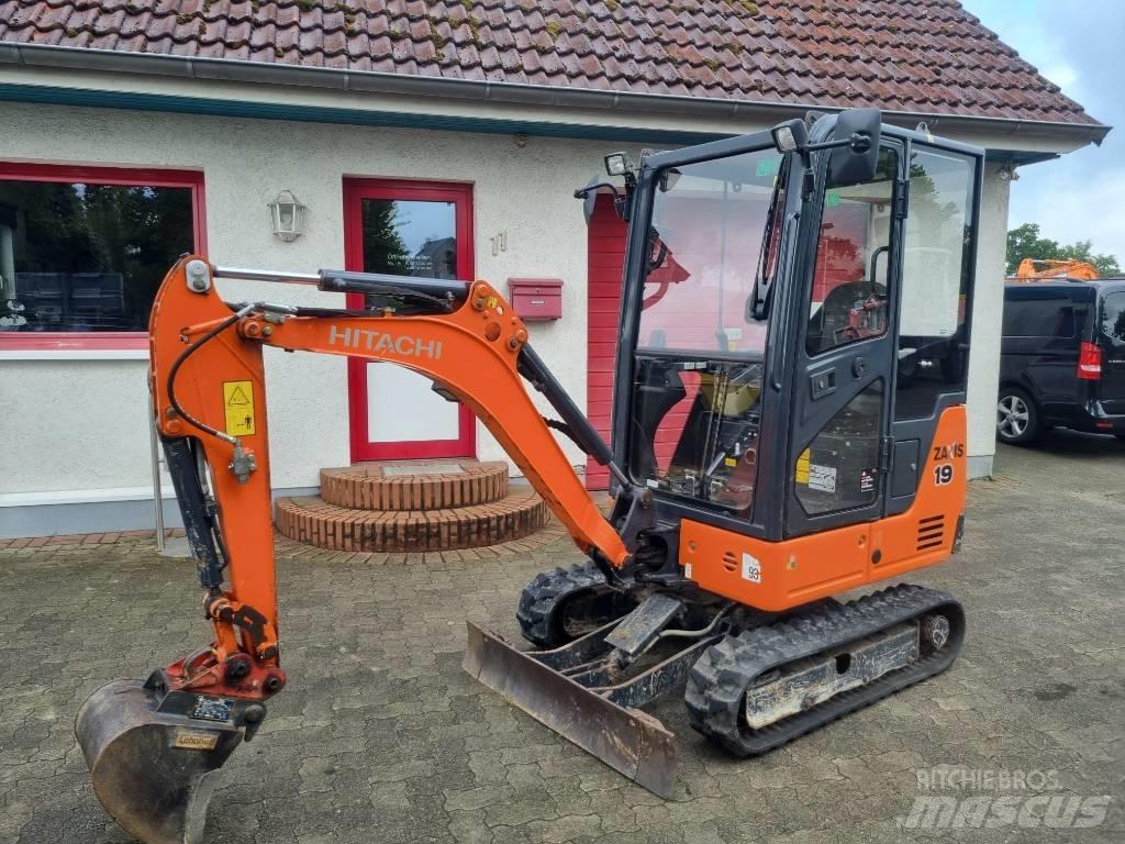 Hitachi ZX 19-5 Mini ekskavatoriai < 7 t