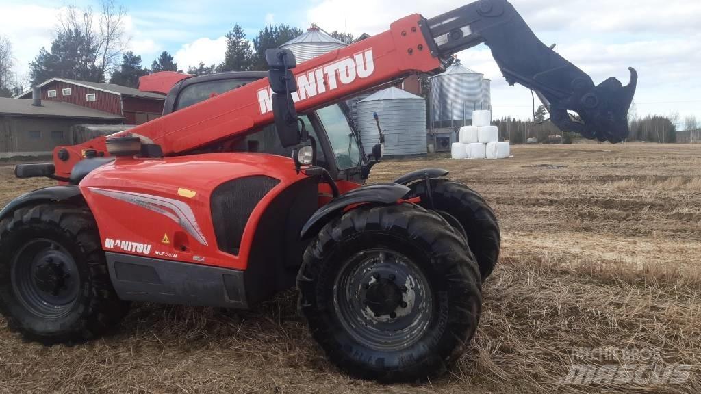 Manitou 741 Teleskopiniai krautuvai žemės ūkiui