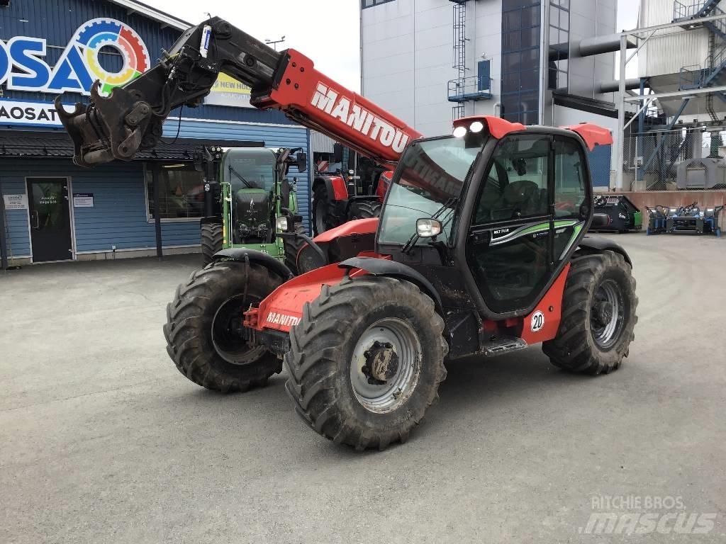 Manitou 741 Teleskopiniai krautuvai žemės ūkiui