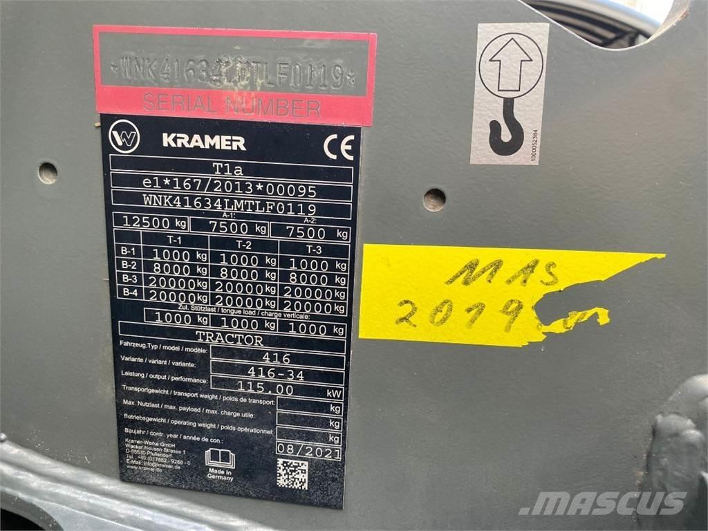 Kramer KT557 Teleskopiniai krautuvai