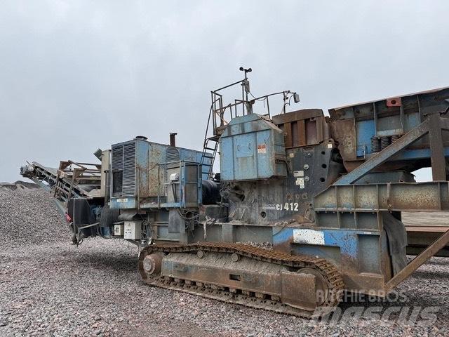 Sandvik CJ 412 Mobilūs smulkintuvai