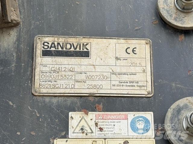 Sandvik CJ 412 Mobilūs smulkintuvai