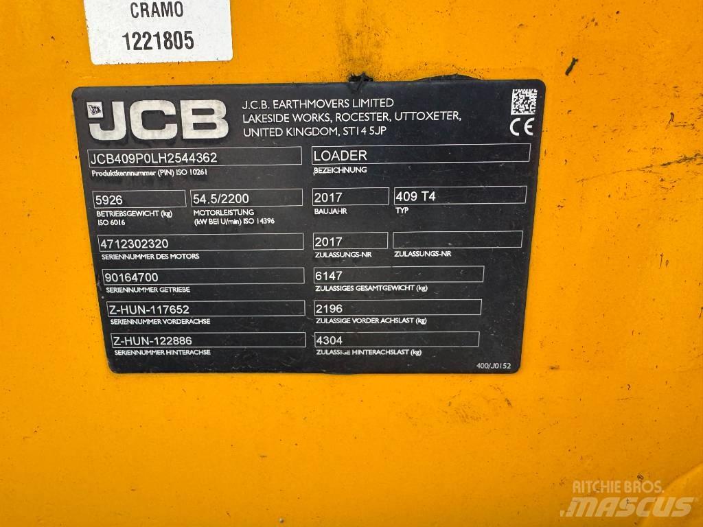 JCB 409 Naudoti ratiniai krautuvai