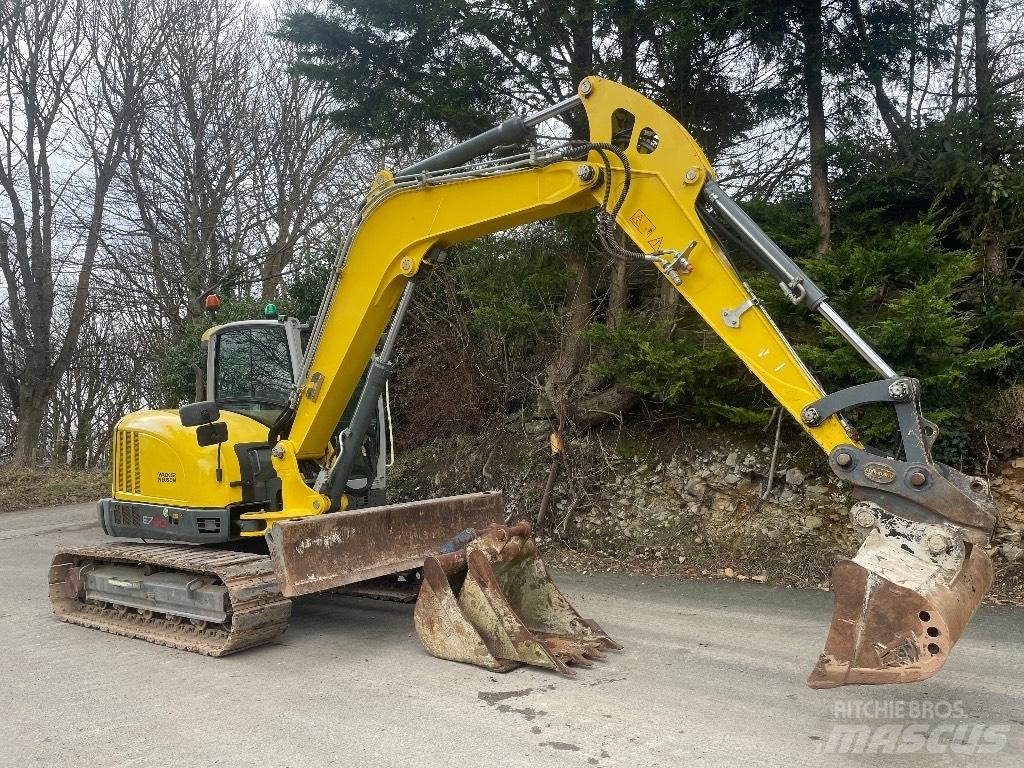 Wacker Neuson EZ 80 Vidutinės galios ekskavatoriai 7-12 t
