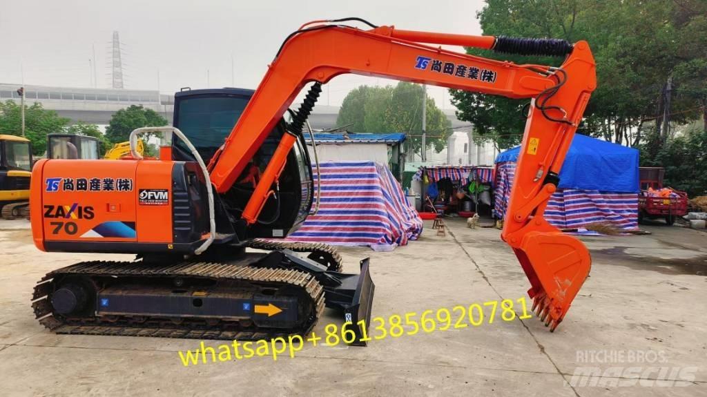 Hitachi ZX 70 Mini ekskavatoriai < 7 t