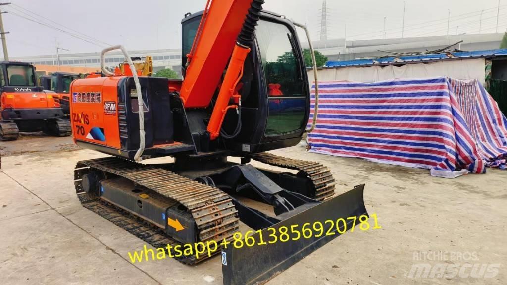 Hitachi ZX 70 Mini ekskavatoriai < 7 t