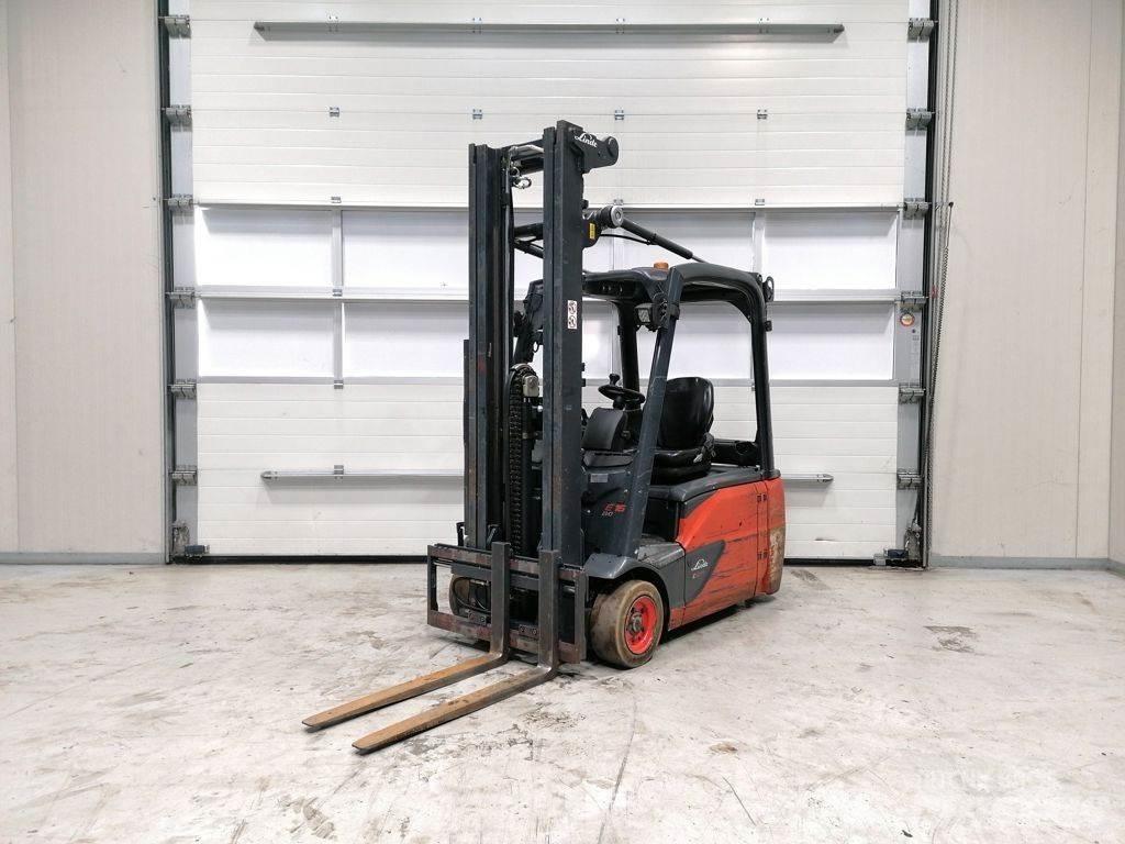 Linde E16L-02 Elektriniai šakiniai krautuvai