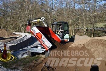  K Vagnen Offroad Savivartės priekabos