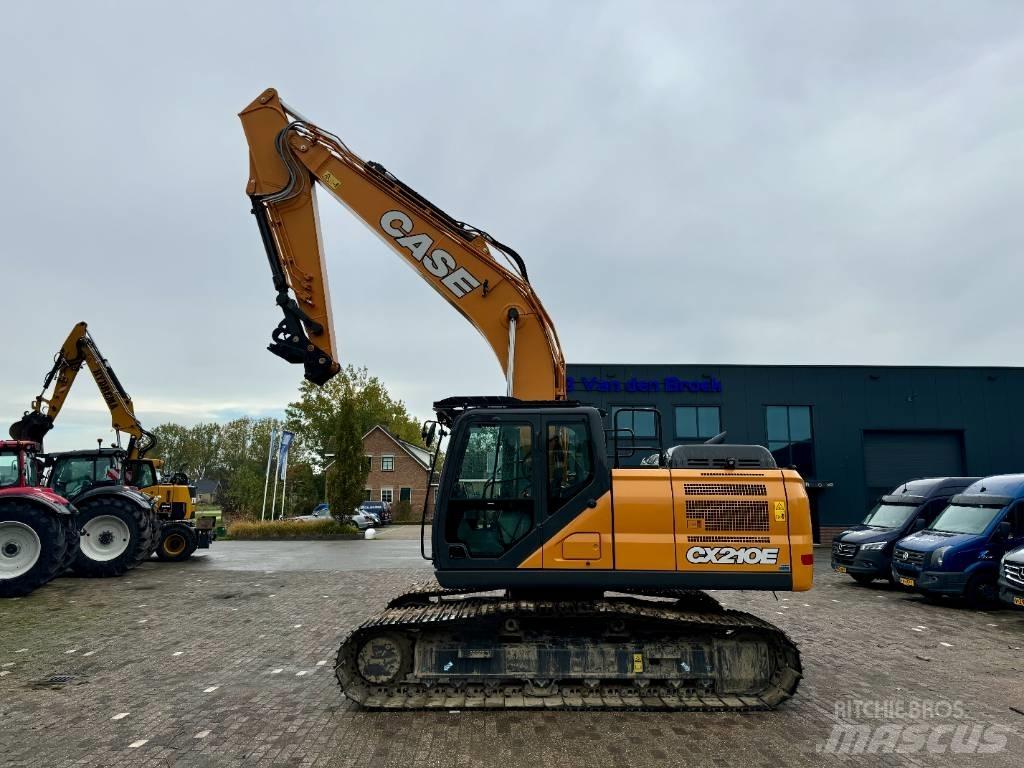 CASE CX210E Vikšriniai ekskavatoriai