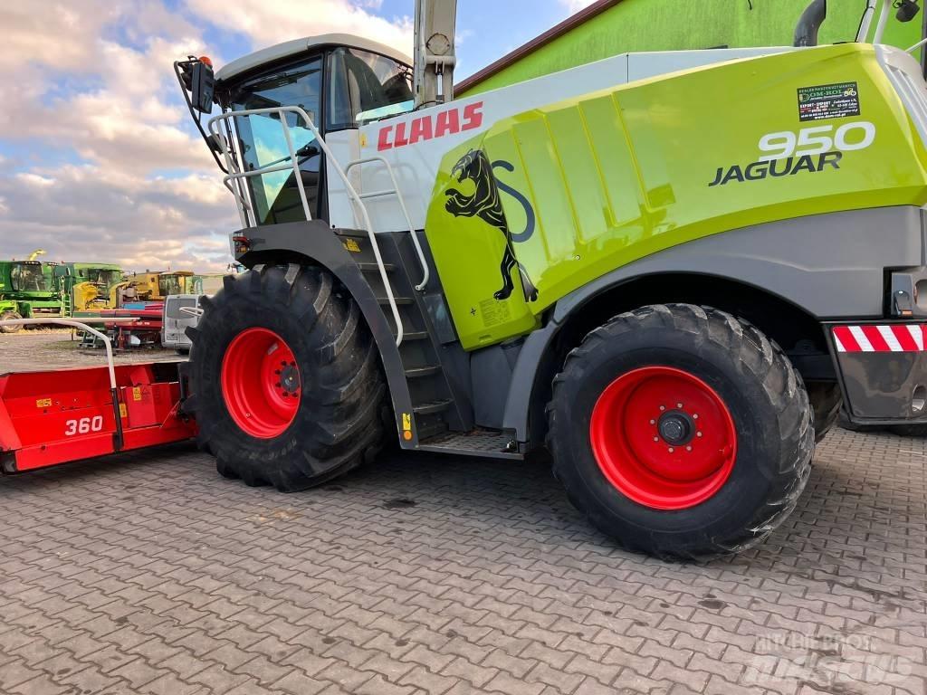 CLAAS Jaguar 950 Pašarų ruošimo technika