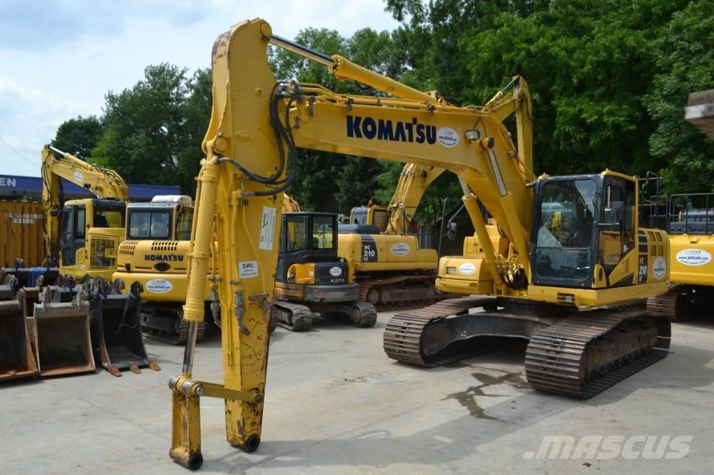Komatsu PC 210 LC-11 Vikšriniai ekskavatoriai