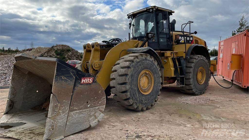 CAT 980 M Naudoti ratiniai krautuvai