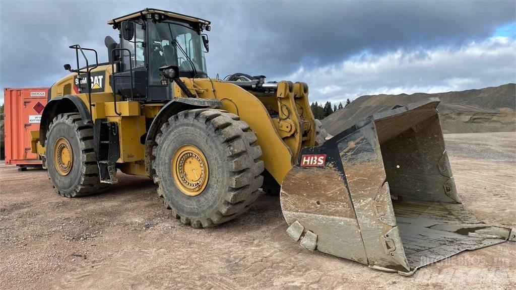 CAT 980 M Naudoti ratiniai krautuvai