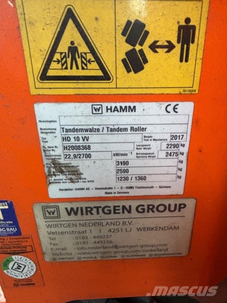 Hamm HD 10 Frezos