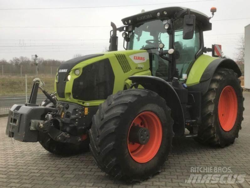 CLAAS AXION 850 Traktoriai