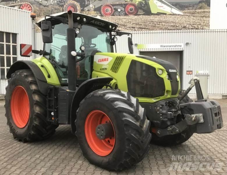 CLAAS AXION 850 Traktoriai