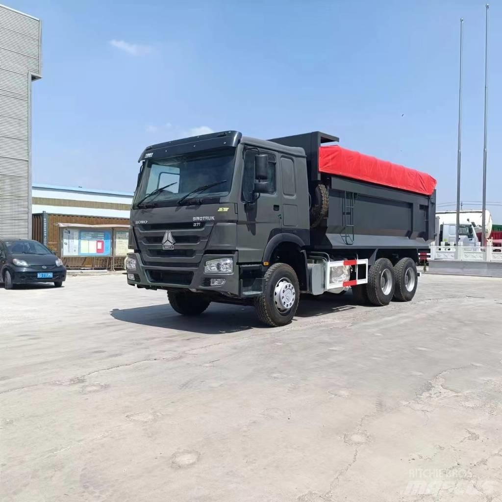 Howo 371 6x4 Savivarčių priekabų vilkikai