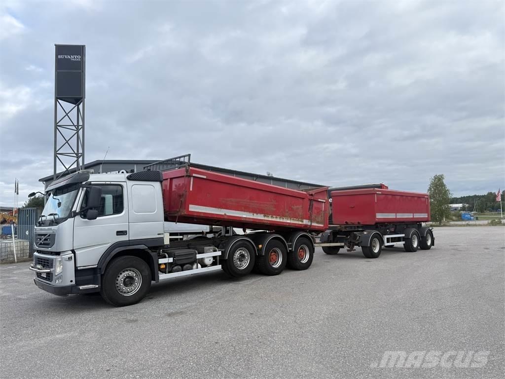 Volvo FM13 8X4 Savivarčių priekabų vilkikai
