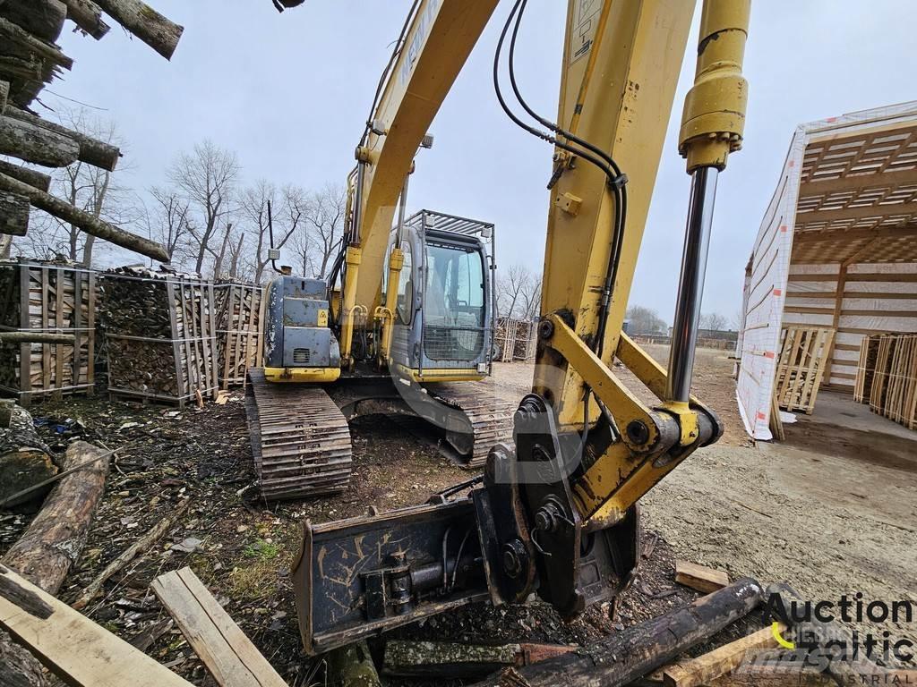New Holland E 145 Vikšriniai ekskavatoriai