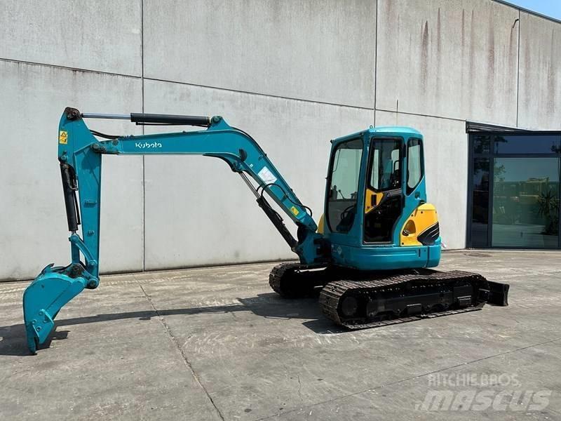 Kubota KX 155 Vikšriniai ekskavatoriai