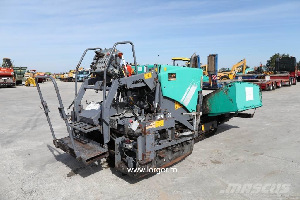 Vögele Super 600 Asfalto klotuvai