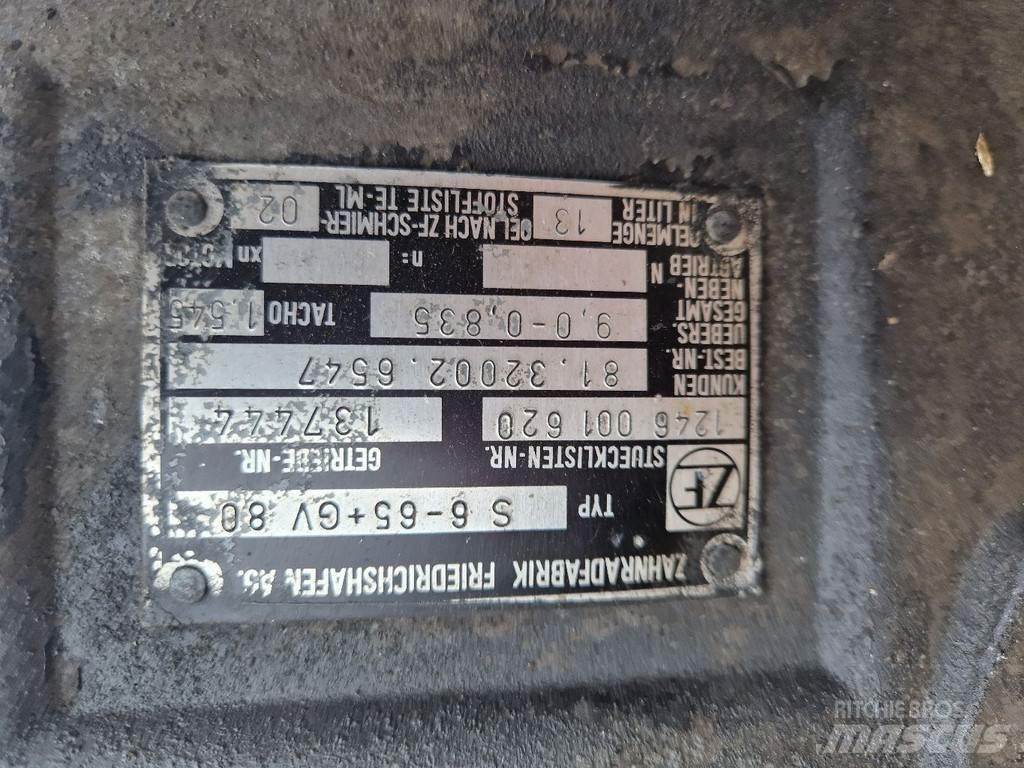 ZF S6-65+GV-80 Pavarų dėžės