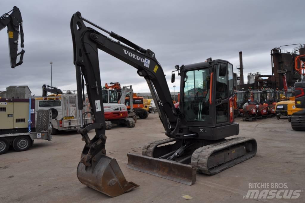 Volvo ECR50F Mini ekskavatoriai < 7 t