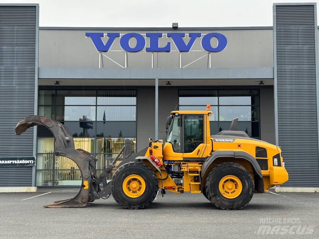 Volvo L 120 H Naudoti ratiniai krautuvai
