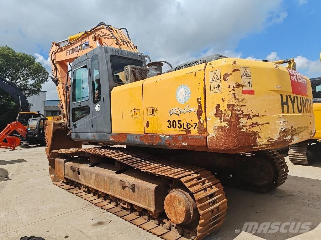 Hyundai R305LC-7 Vikšriniai ekskavatoriai