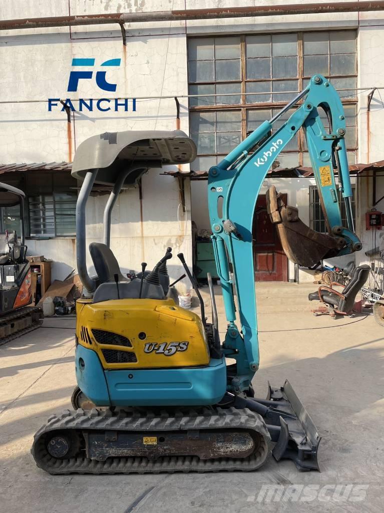Kubota U 15 S Vikšriniai ekskavatoriai