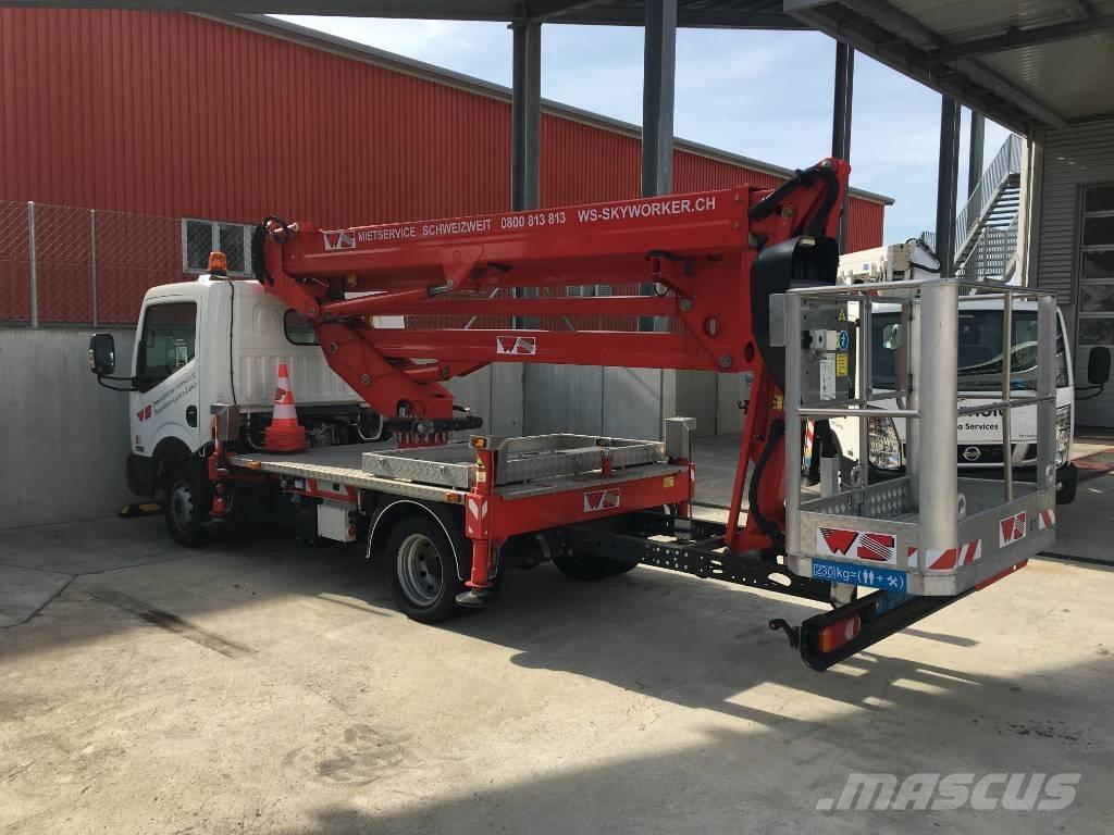 Safi SrL SCA 20J Ant vilkikų montuojamos kėlimo platformos