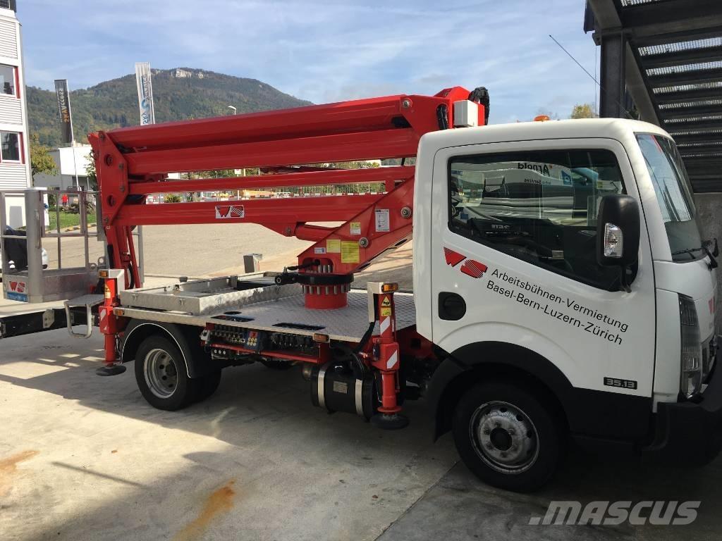 Safi SrL SCA 20J Ant vilkikų montuojamos kėlimo platformos