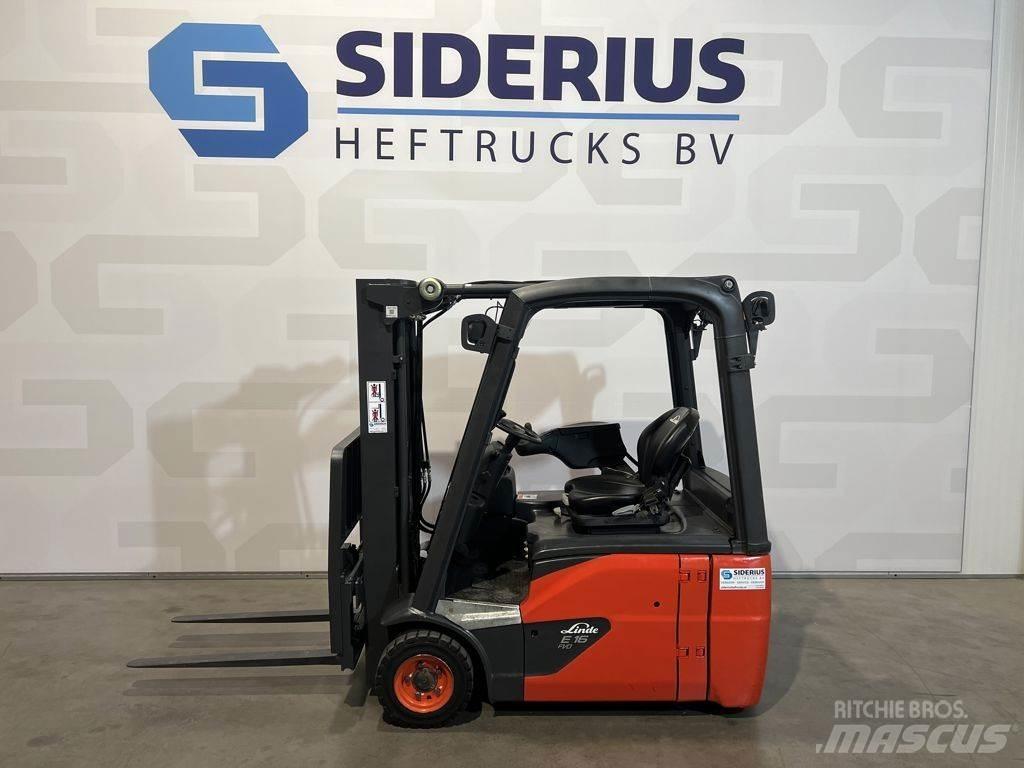 Linde E16 Šakiniai krautuvai - Kita