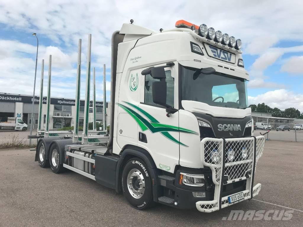 Scania R 770 6x4 Miškovežių vilkikai