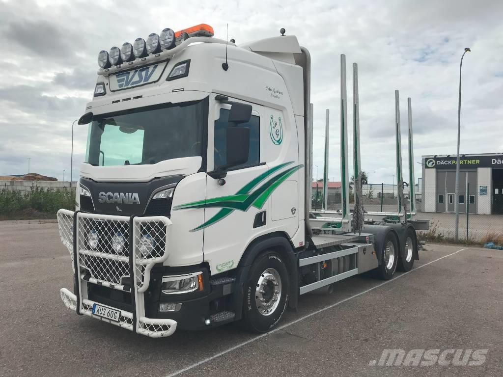 Scania R 770 6x4 Miškovežių vilkikai