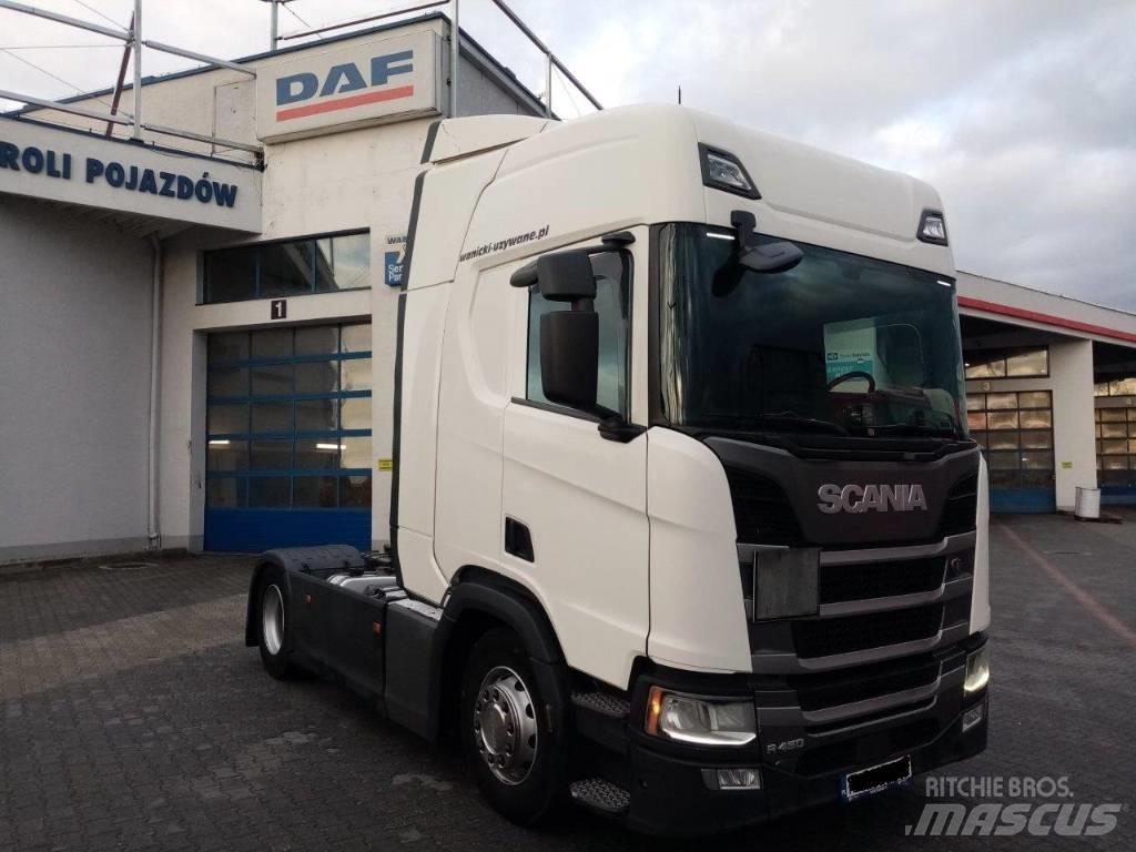 Scania R 450 TOPLINE Naudoti vilkikai