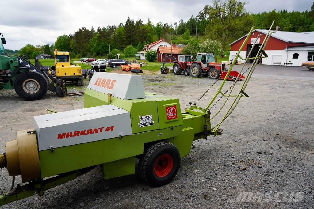 CLAAS Markant 41 Stačiakampių ryšulių presai