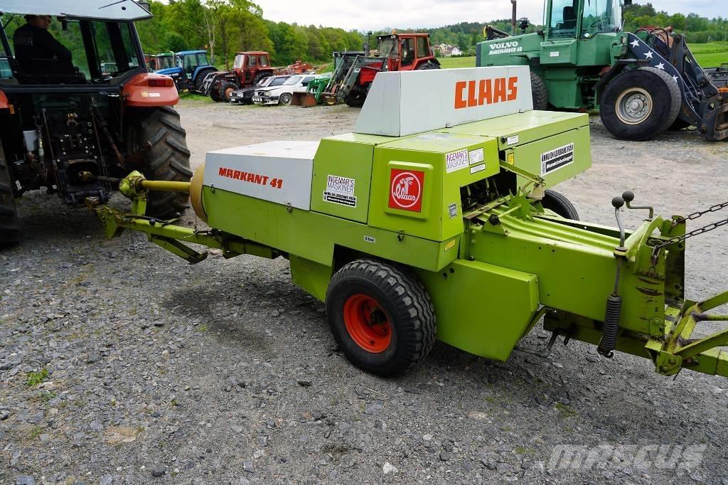 CLAAS Markant 41 Stačiakampių ryšulių presai