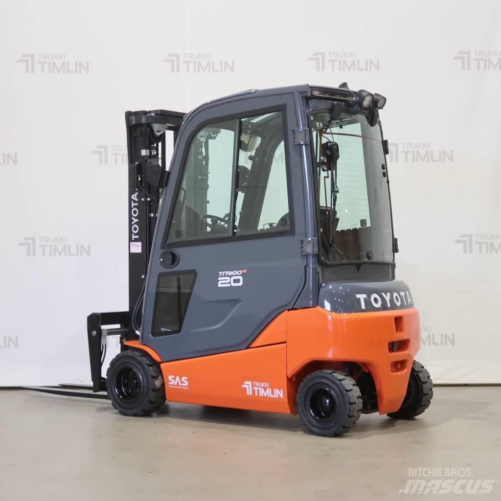 Toyota 8FBM20T Elektriniai šakiniai krautuvai